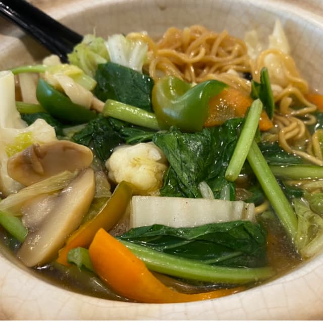 菜肴“Claypot Ee Mee 砂煲伊面”的照片