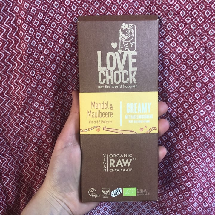review photo of Love Chock Almond & Mulberry shared by @elenaeatsvegan on 14 Sep 2021 - review
