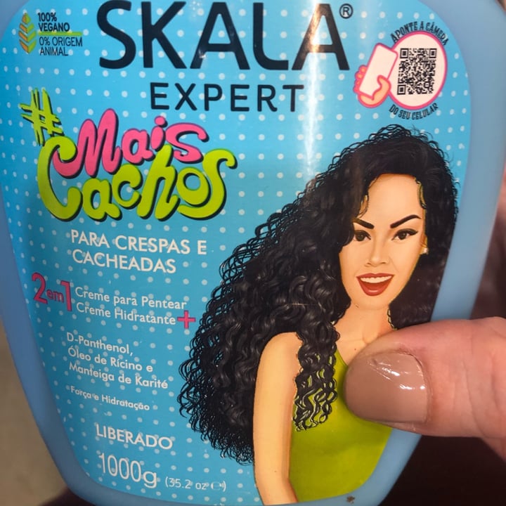 photo of Skala Creme para pentear #mais cachos- linha Expert shared by @renatacardiz on  11 May 2022 - review