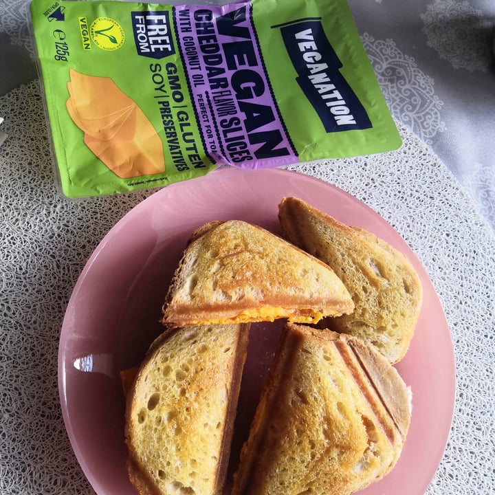 review photo of Veganation Vegan Cheddar Cheese shared by @zenethically on 29 Dec 2020 - review