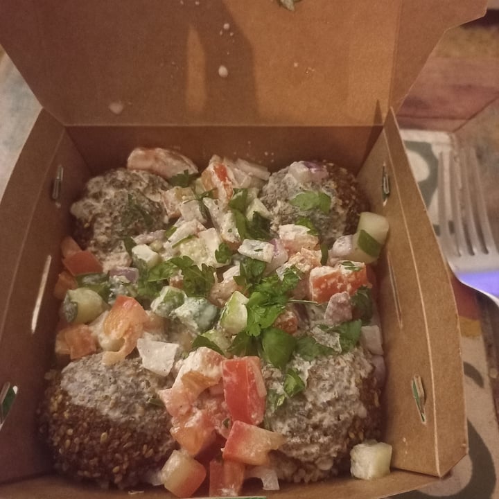 photo of Haya Falafel couscous e falafel shared by @kellycb on  14 Sep 2022 - review