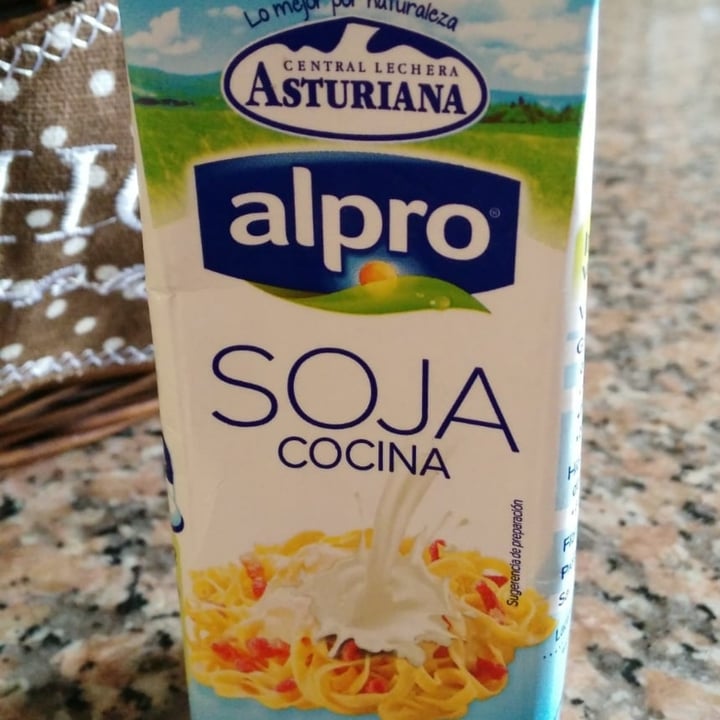 photo of Alpro Nata de Soja Cocina shared by @vegfem on  26 Sep 2020 - review