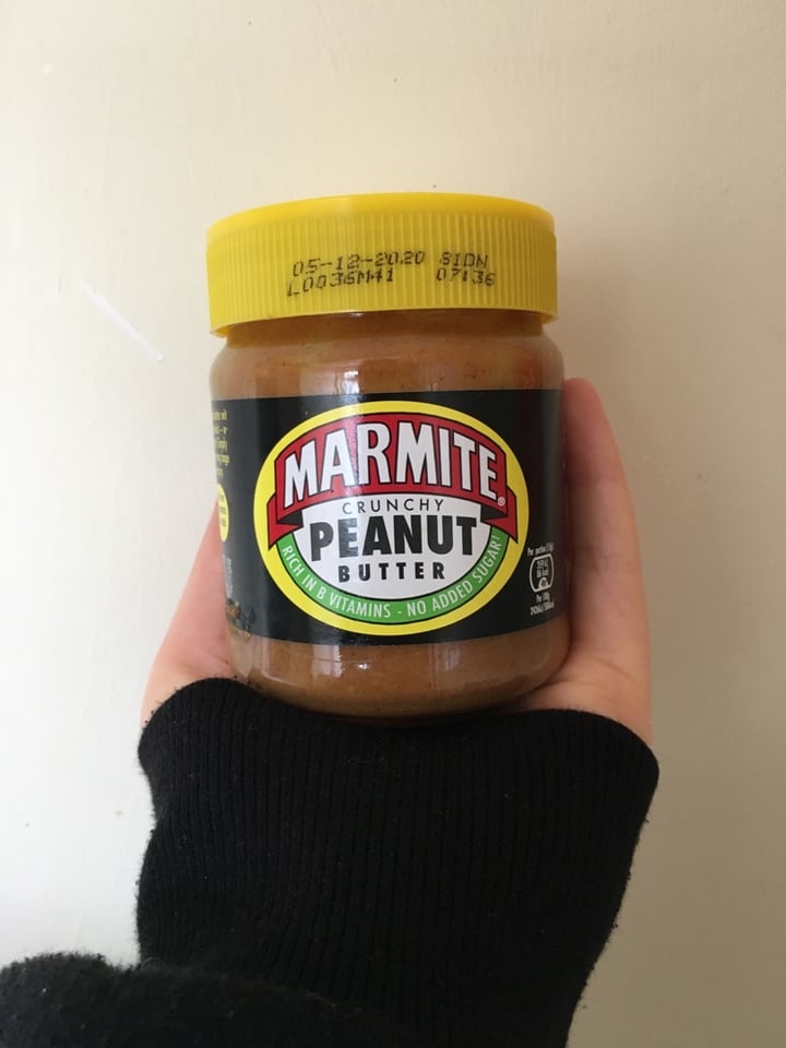 photo of Marmite Marmite Crunchy Peanut Butter shared by @gimlithecat on  10 Apr 2020 - review