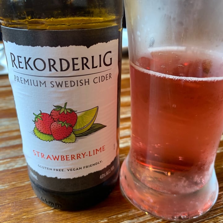 review photo of Rekorderlig Strawberry-Lime shared by @mistybirdbush on 02 Nov 2020 - review