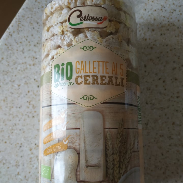 photo of Certossa Bio gallette ai 5 cereali shared by @simona74veg on  06 Oct 2022 - review