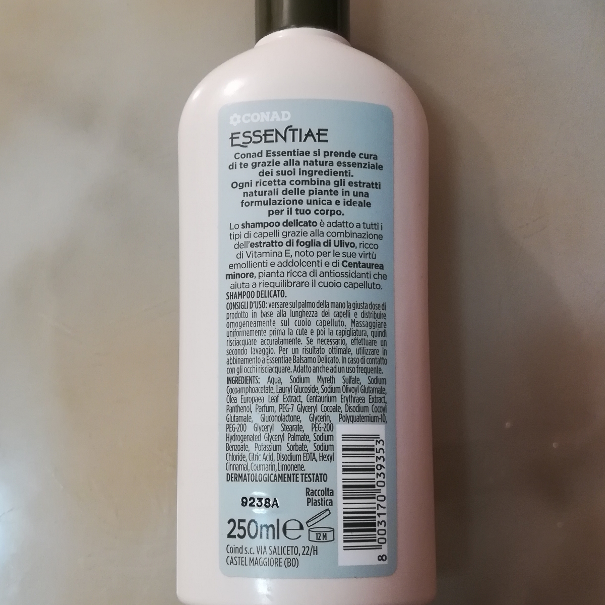 Conad Essentiae Shampoo con estratti di foglia di ulivo e centaurea minore  Reviews | abillion