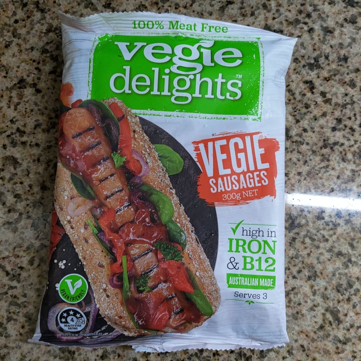 photo of Vegie Delights Vegie sausages shared by @stevenneoh on  24 Feb 2021 - review