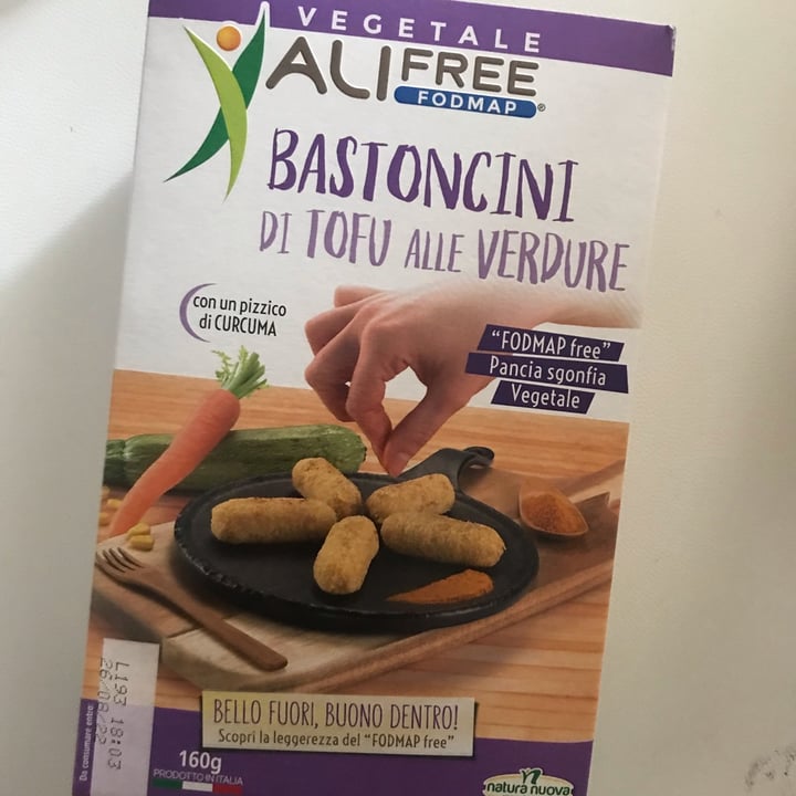 review photo of ALIFREE FODMAP Natura nuova Bastoncini di tofu alle verdure shared by @abesart on 24 Jul 2022 - review