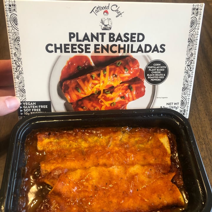 photo of Tattooed Chef Cheese Enchiladas shared by @mischievousmonsters on  10 Dec 2022 - review