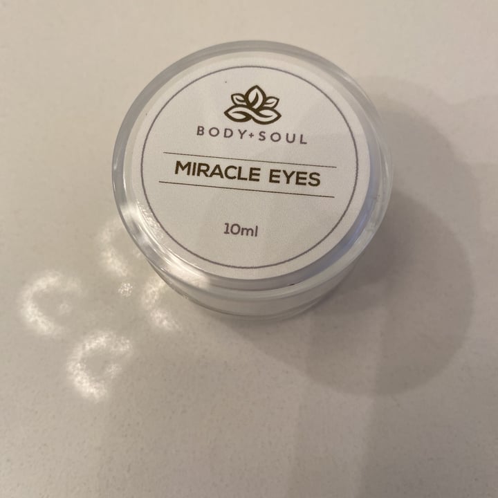 photo of Body+Soul Miracle Eyes Firming Eye Balm shared by @gardenforlife on  04 Feb 2021 - review