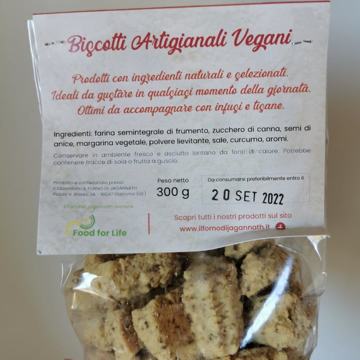 photo of Il Forno di Jagannath Biscotti all'anice shared by @posataverde on  11 May 2022 - review