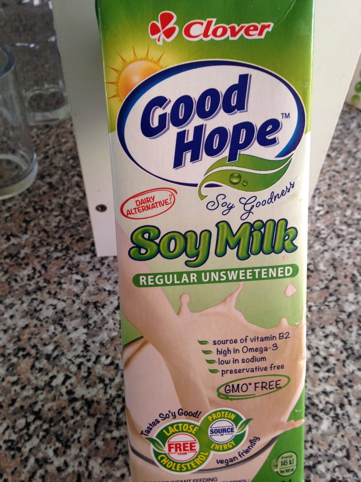 photo of Good Hope Good Hope Soy Milk Regular Unsweetened shared by @maesti on  22 Dec 2019 - review