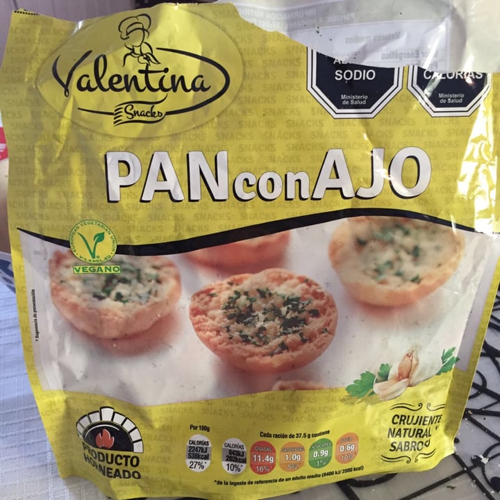 review photo of Valentina snacks Pan Con Ajo shared by @jesenia on 06 Feb 2020 - review