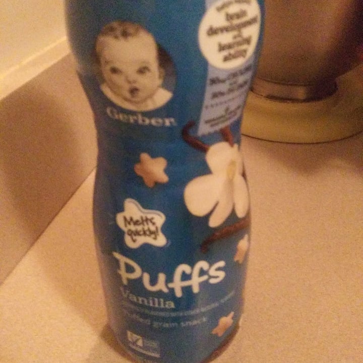photo of Gerber Puffs vanilla shared by @michele67 on  11 Nov 2021 - review