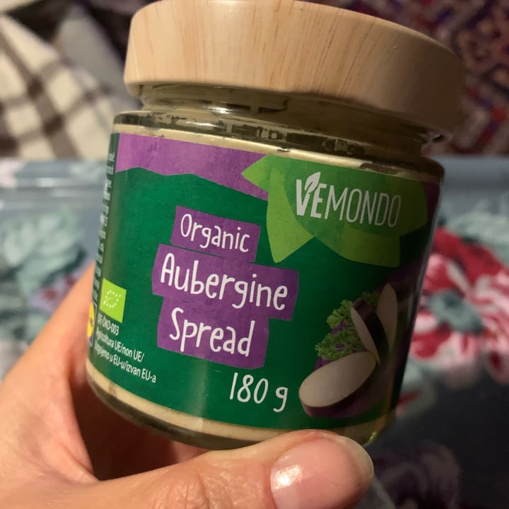 photo of Vemondo  Organic Aubergine Spread shared by @mariafrancesca on  04 Oct 2022 - review
