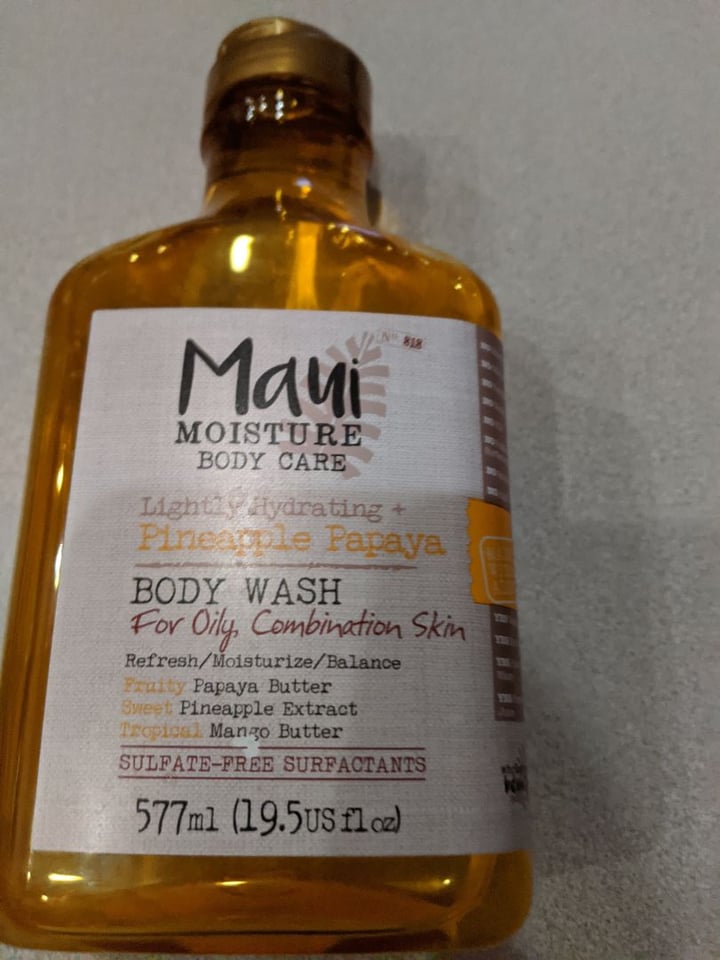 photo of Maui Moisture Maui Moisture Body wash shared by @sschrecker on  29 Apr 2020 - review