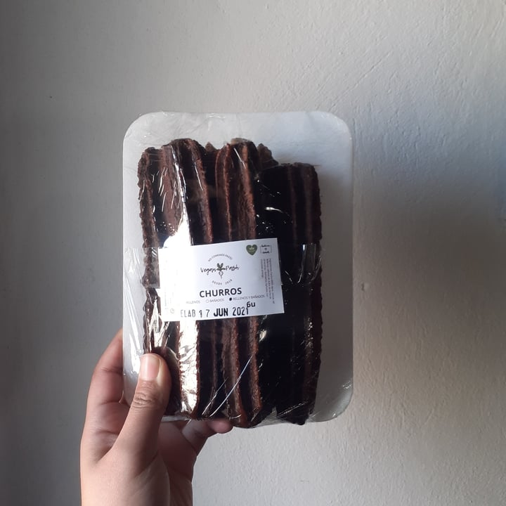 review photo of Vegan Pash Churro bañado en chocolate shared by @zoemontiel on 17 Jun 2021 - review