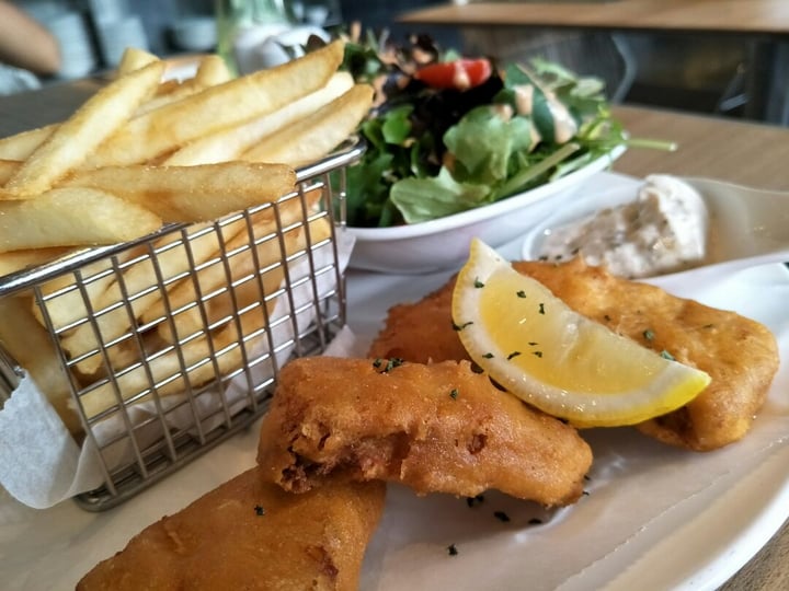 photo of Lime Restaurant Fishless Fish & Chips shared by @pumpkincrush on  05 Jun 2019 - review