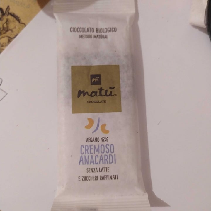 review photo of Matú Cioccolato Cremoso Anacardi shared by @mati02 on 14 Jan 2022 - review