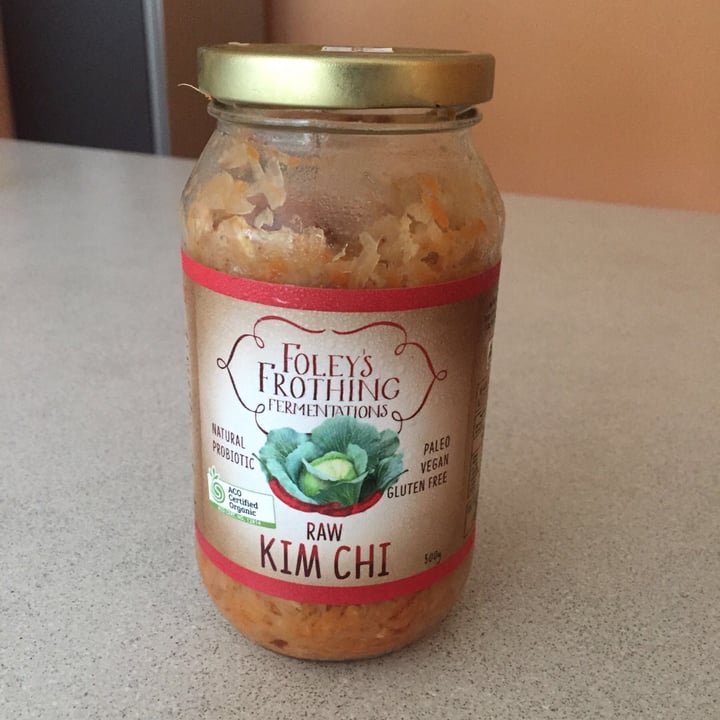 photo of Foley’s Frothing Fermentations Raw Kim Chi shared by @liquidloic on  12 Apr 2020 - review