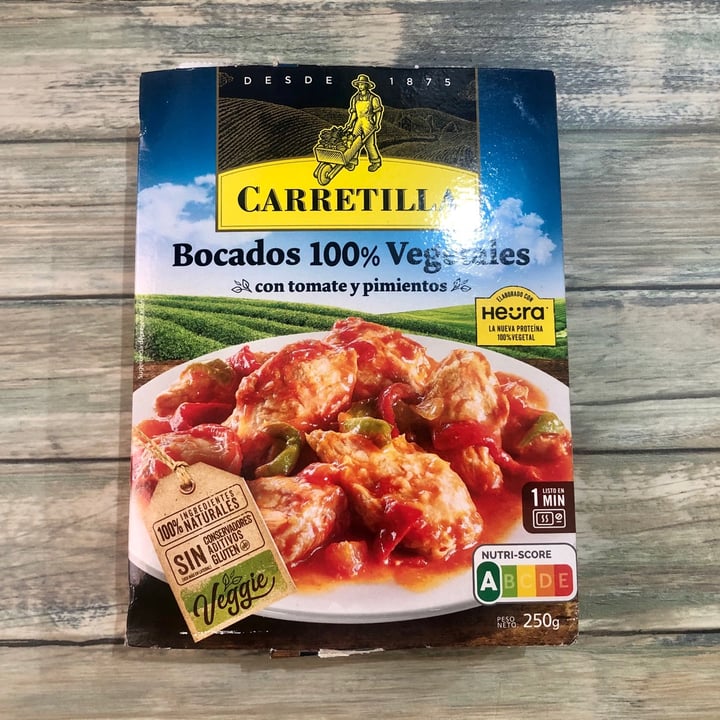 photo of Carretilla Bocados Veggie con tomate y pimientos shared by @toysalem on  27 Apr 2021 - review