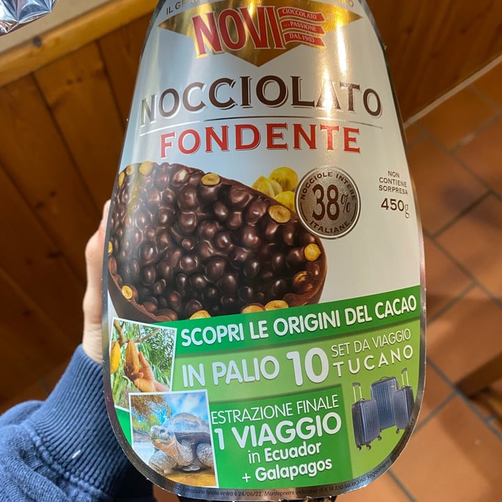 photo of Novi Uovo di pasqua Nocciolato fondente shared by @veganfuorisede on  18 Apr 2022 - review