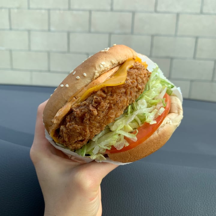 photo of Nice Guys 100% Vegan Premium Chick Burger shared by @katfrench on  10 Jun 2020 - review