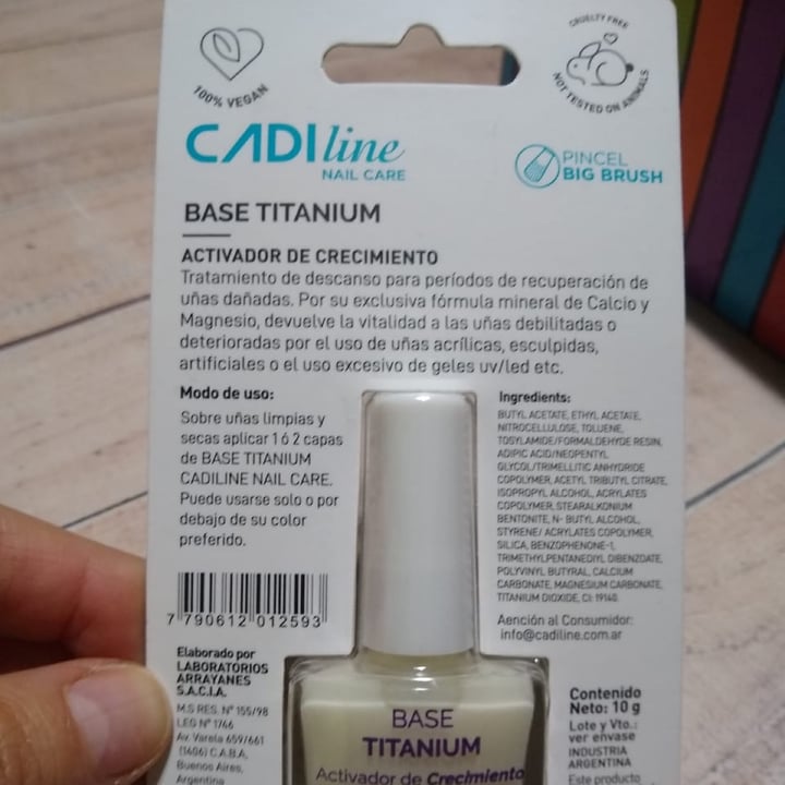 photo of CADIline Base Titanium shared by @camidi on  15 Jun 2022 - review