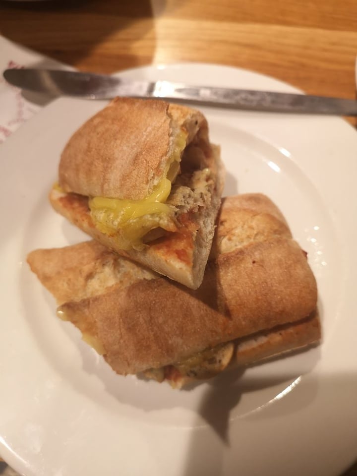 photo of Costa Coffee Vegan All Day Breakfast Panini shared by @aquietmenace on  22 Jan 2020 - review