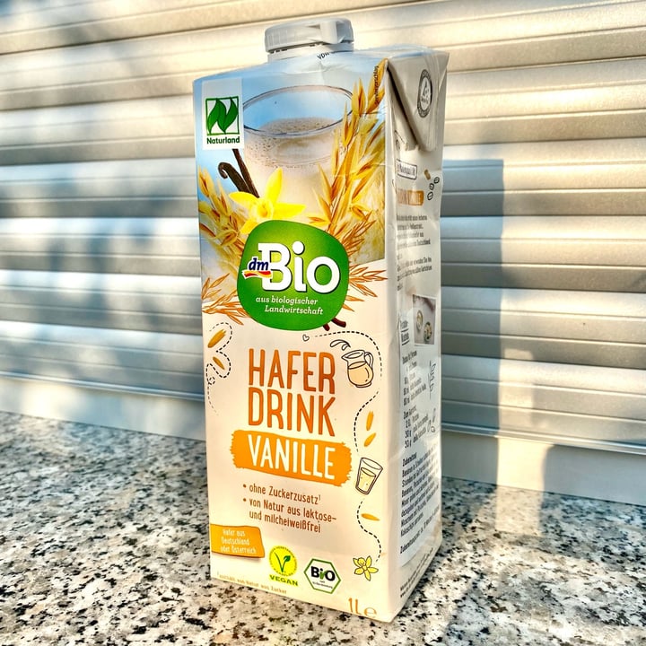 photo of dmBio Hafer Drink Vanille shared by @itsanavi on  02 Nov 2021 - review