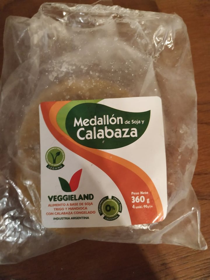 review photo of Veggieland Medallón Soja y Calabaza shared by @supremebb on 25 Nov 2019 - review
