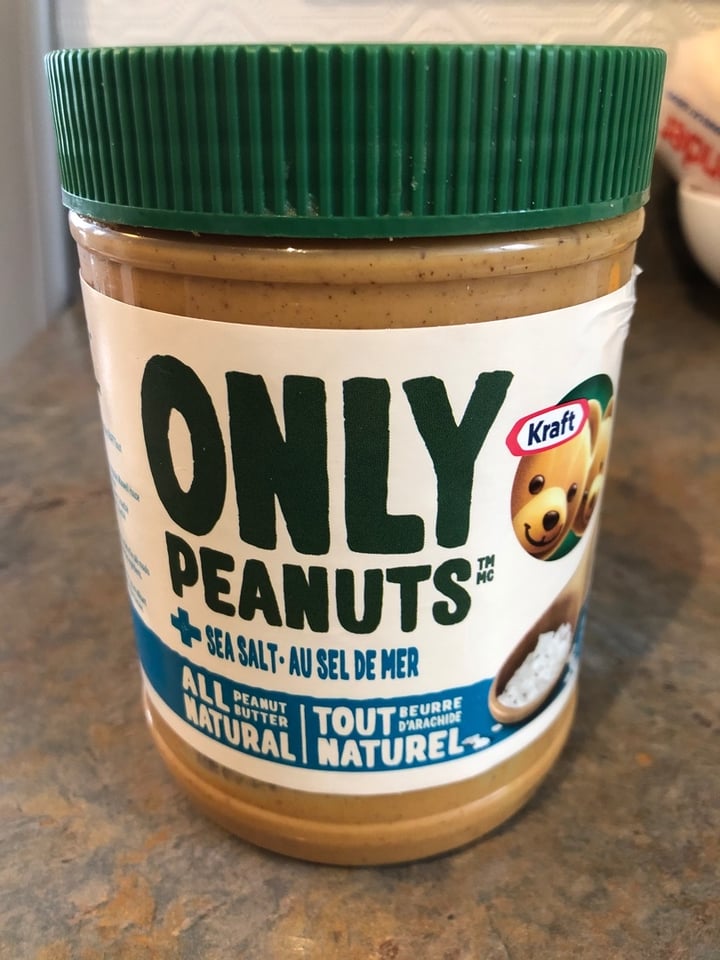 photo of Kraft Only Peanuts & Sea Salt - Peanut Butter shared by @lisam on  02 Dec 2019 - review