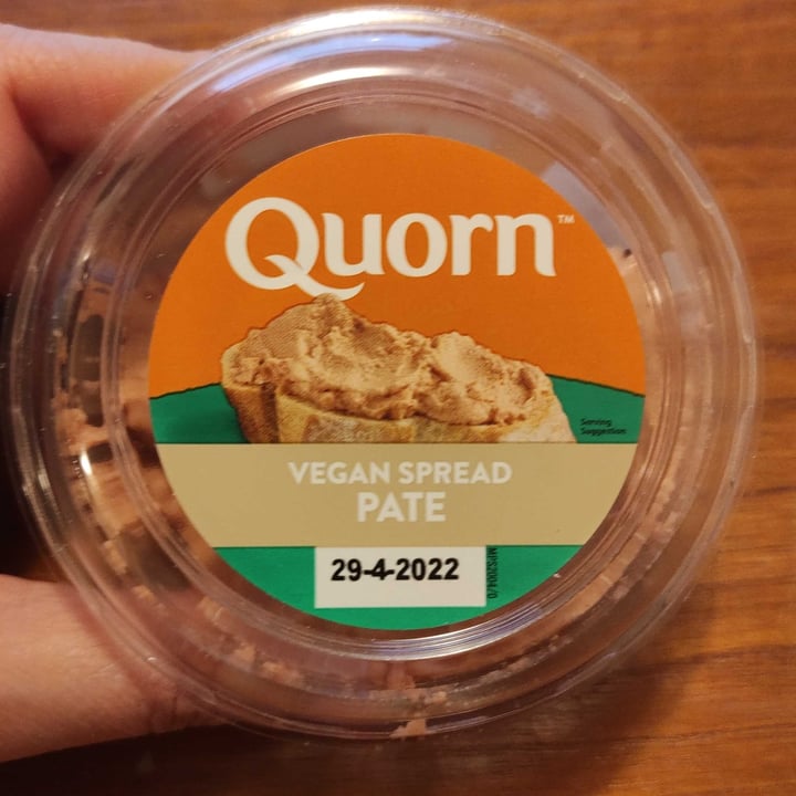 photo of Quorn vegan spread pate shared by @frankiefor on  29 Apr 2022 - review