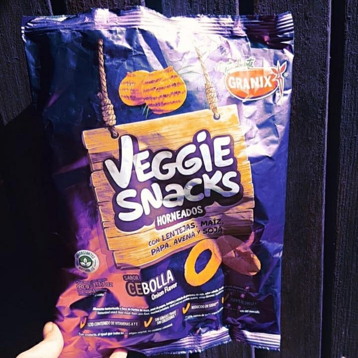 photo of Granix Veggie Snacks Sabor Cebolla shared by @eileem on  22 Jan 2021 - review
