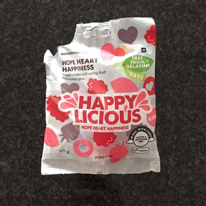 photo of Woolworths Food Happy Licious Fruit Flavoured shared by @madelinemack on  27 Dec 2021 - review