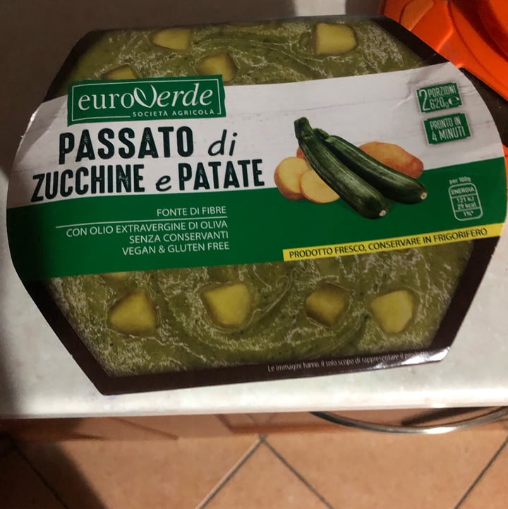 photo of EuroVerde Passato di zucchine e patate shared by @carlanadianc on  12 Oct 2022 - review