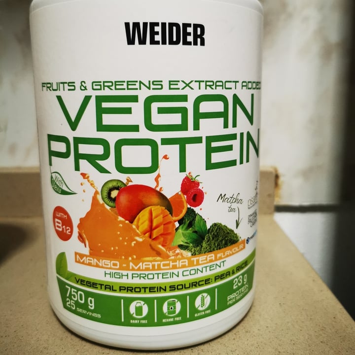 photo of Weider proteina mango y té Matcha shared by @jessgrimaldi on  14 Jun 2022 - review