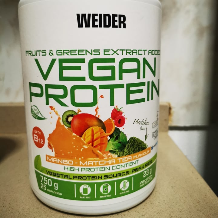 review photo of Weider proteina mango y té Matcha shared by @jessgrimaldi on 14 Jun 2022 - review