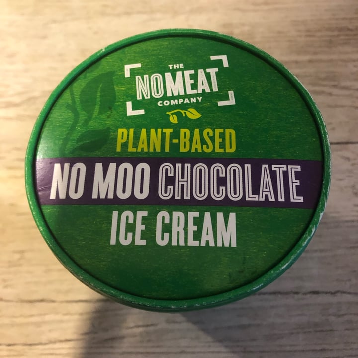 photo of The NOMEAT Company No moo chocolate ice cream shared by @vegangames on  02 Feb 2022 - review
