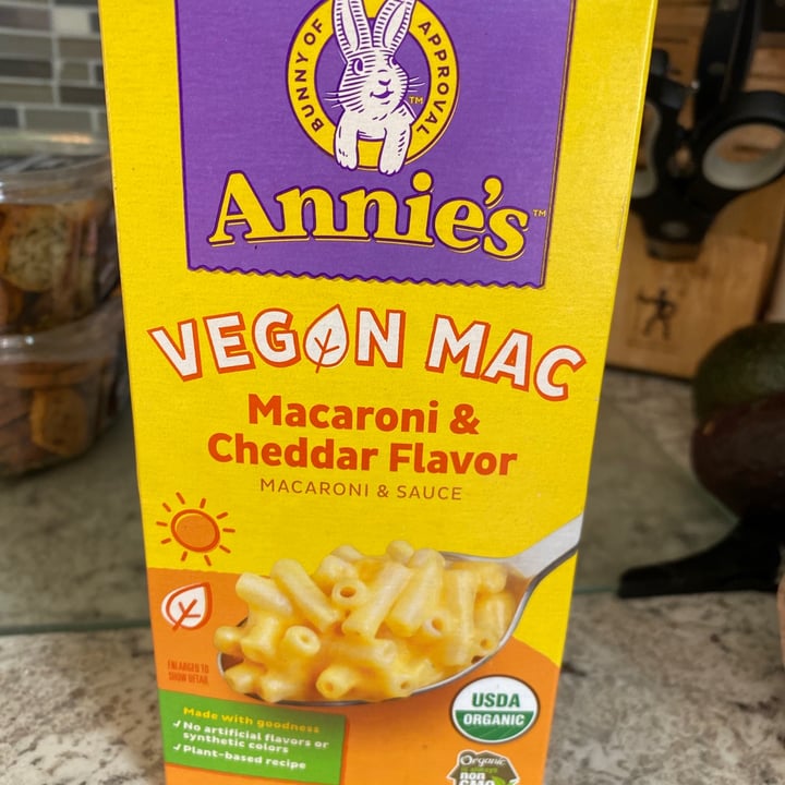 photo of Annie’s Annie's Vegan Macaroni shared by @vpruitt on  09 Mar 2022 - review