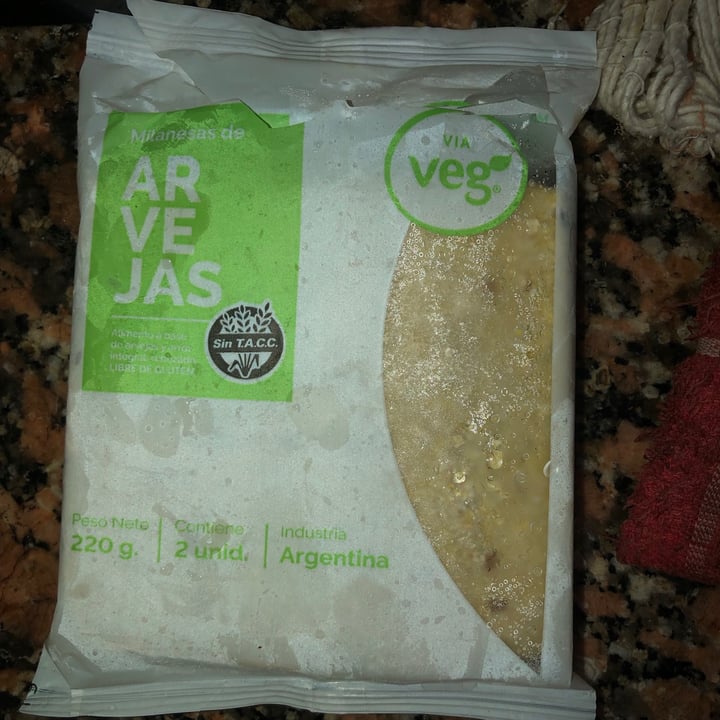 photo of Via Veg Milanesa Arvejas shared by @soffveggie on  08 Nov 2021 - review