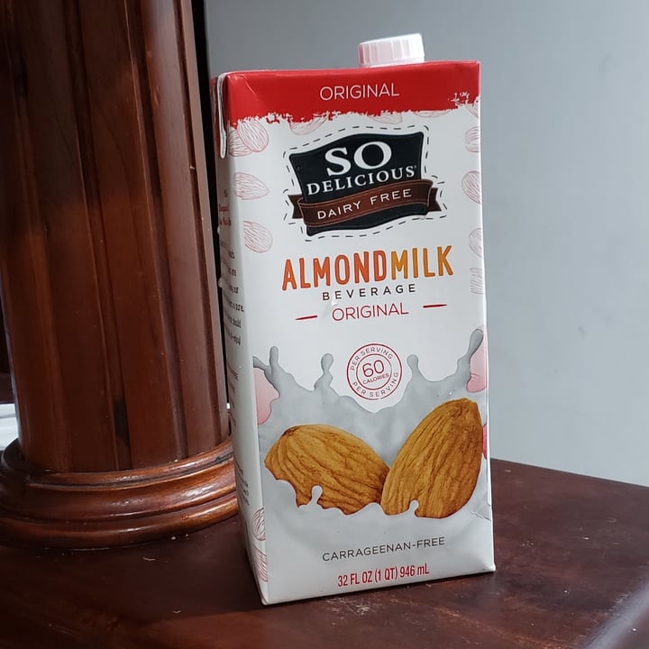 photo of So Delicious Dairy Free Almondmilk Beverage Original shared by @naysha615 on  09 Oct 2021 - review