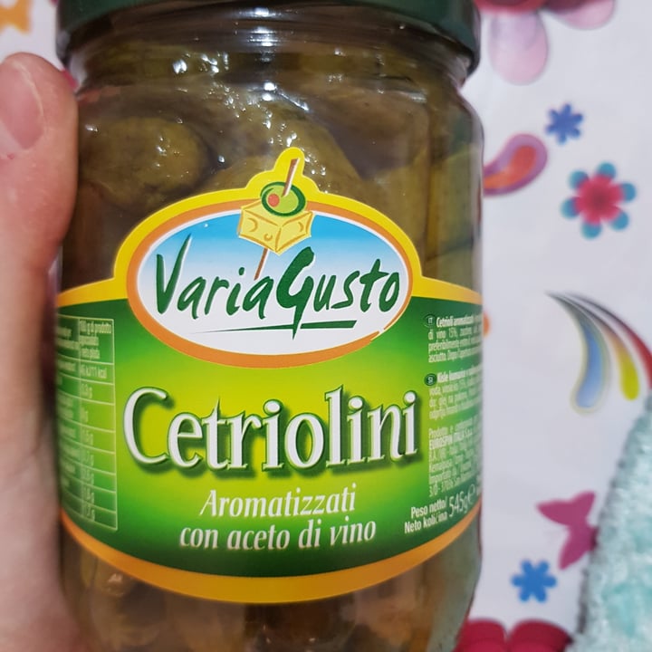 photo of Varia gusto Cetriolini aromatizzati con aceto di vino shared by @elebol on  24 Jun 2022 - review