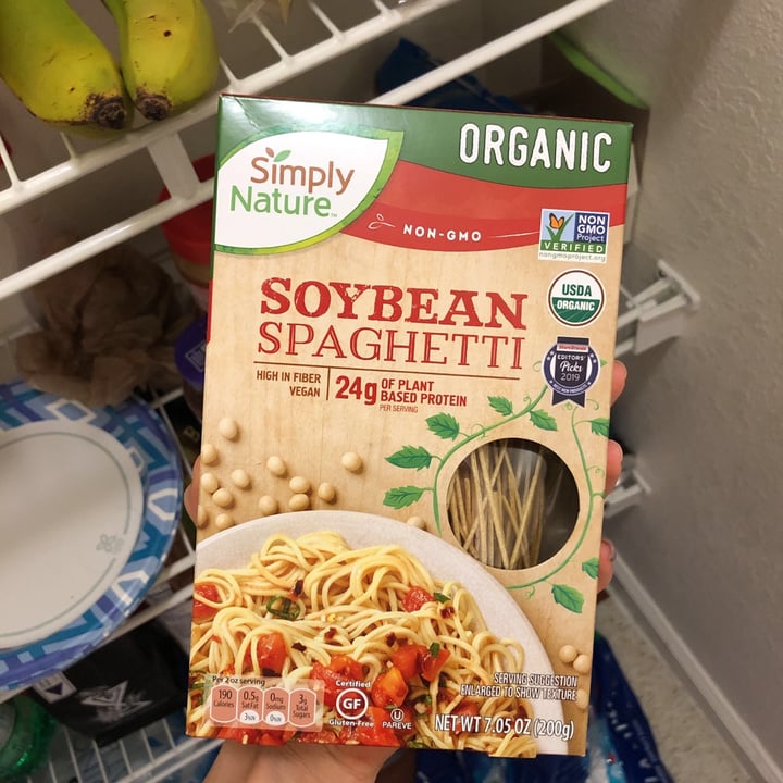 photo of Simply Nature Simply nature Soybean Spaghetti shared by @alexanfrades on  29 Apr 2020 - review