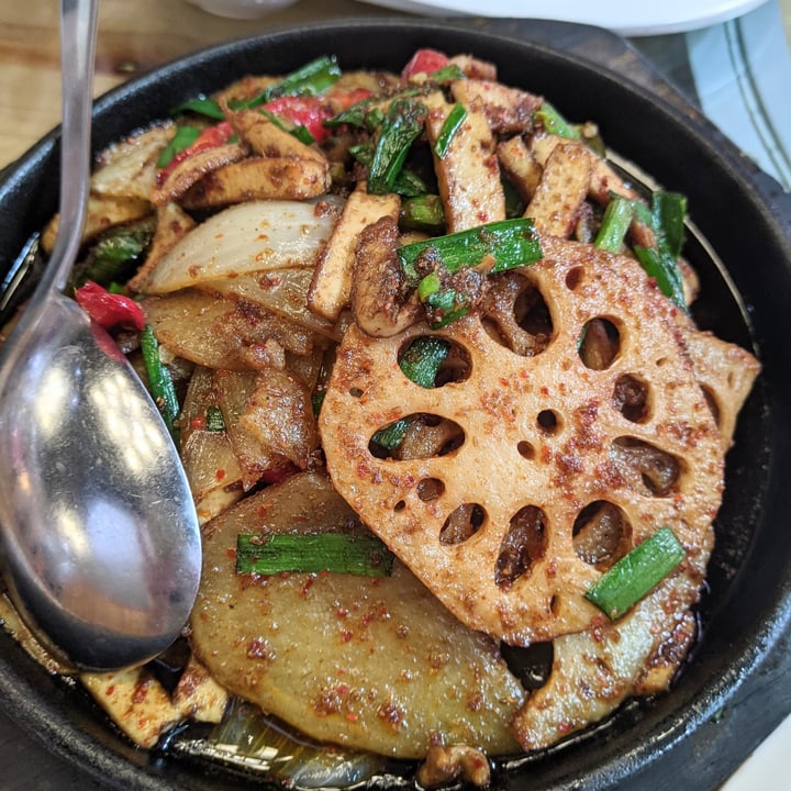 photo of Old Chengdu Sichuan Cuisine Hot Plate Potatoes and Lotus Roots shared by @lou on  17 Jan 2021 - review