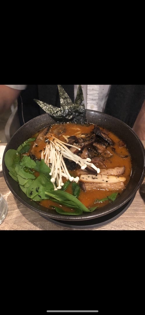 photo of Beyond Sushi (W 37th Street) Chili Mushroom Soup shared by @ownpudi on  26 Jan 2020 - review
