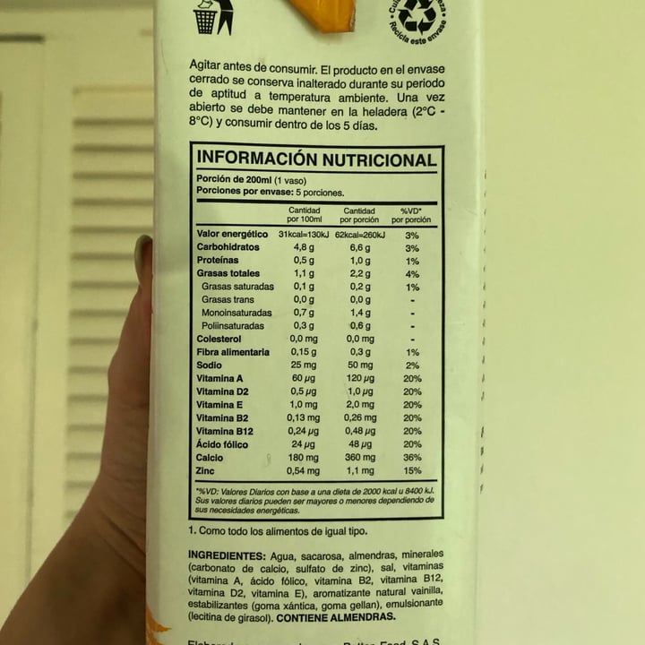 review photo of Vrink Vrink Vainilla de Almendra shared by @margenco on 09 Sep 2021 - review