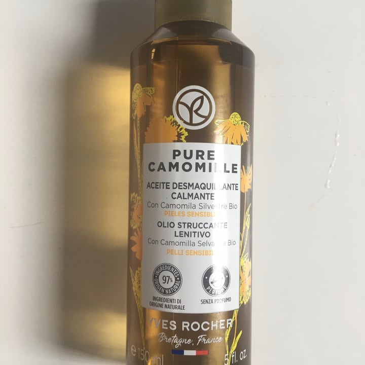 photo of Yves rocher Aceite micelar desmaquillante. Pure camomille shared by @lapiols on  21 Jan 2022 - review