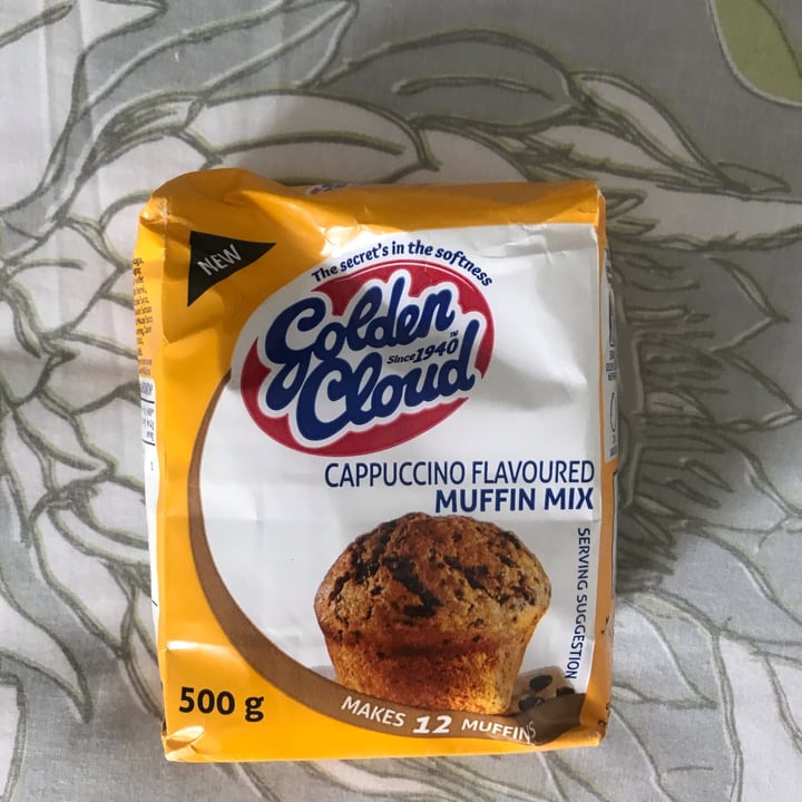 review photo of Golden cloud Cappuccino flavoured muffin mix shared by @claireswanepoel on 30 Sep 2021 - review