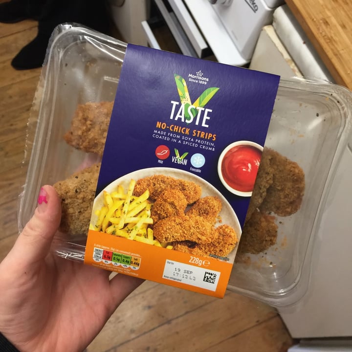 photo of Morrisons No Chick Strips shared by @abi666 on  15 Sep 2020 - review